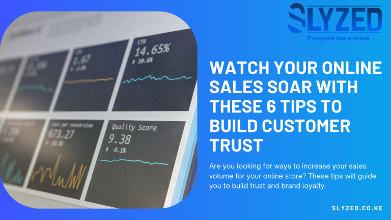 How to build customer trust to increase your online sales