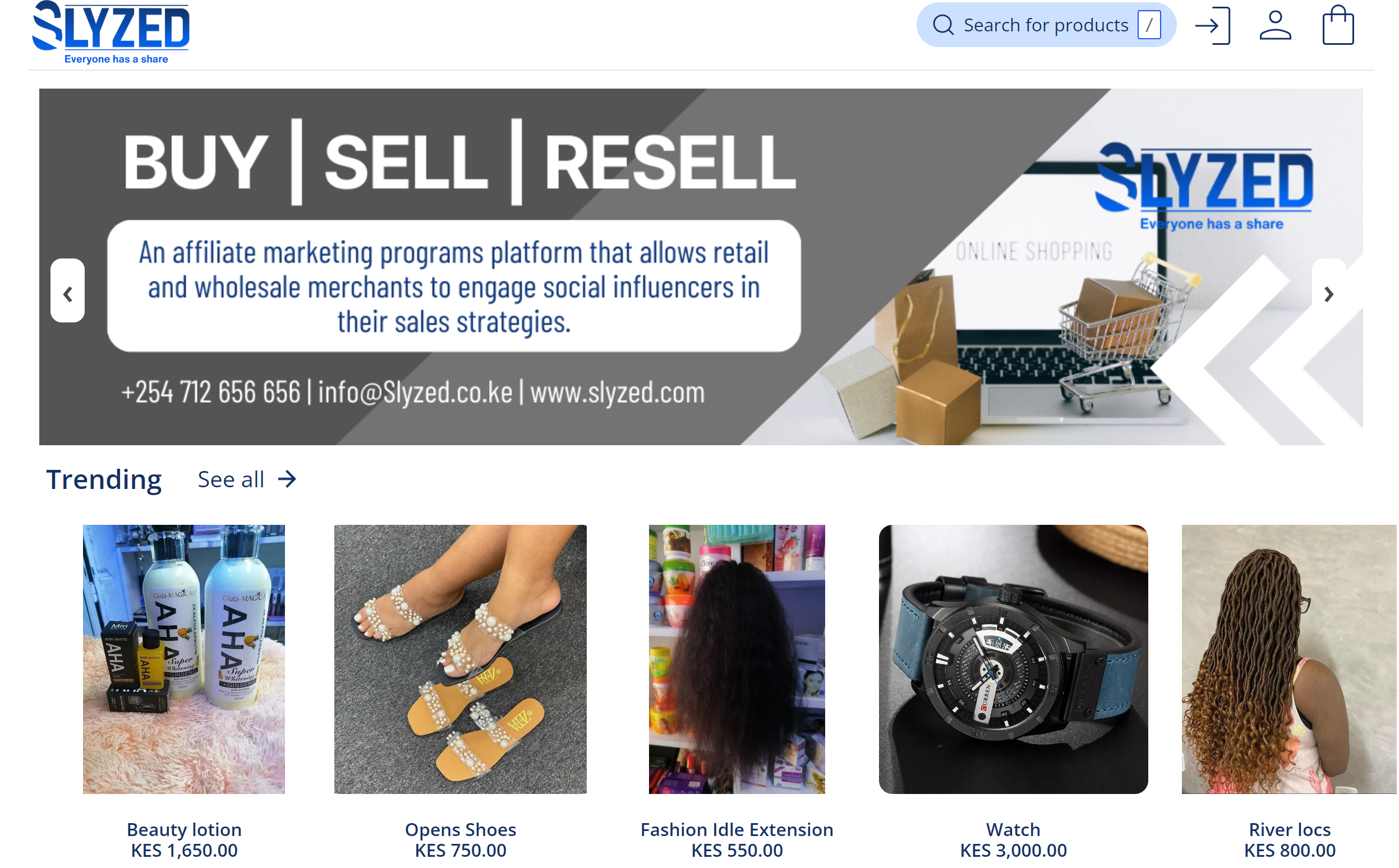 Slyzed Reseller Platform